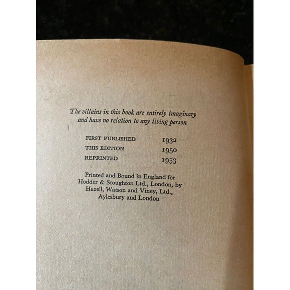 Leslie Charteris, The Saint's Getaway, 1950 - Picture 4 of 5